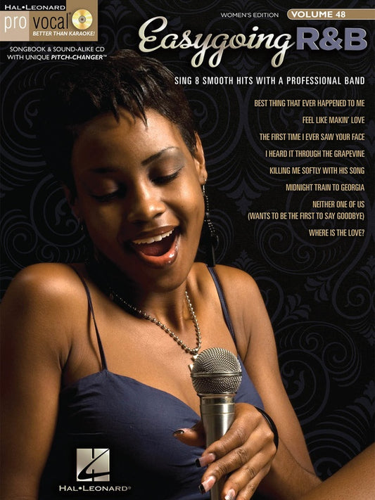 Easygoing R&B Pro Vocal Womens V48 Bk/Cd