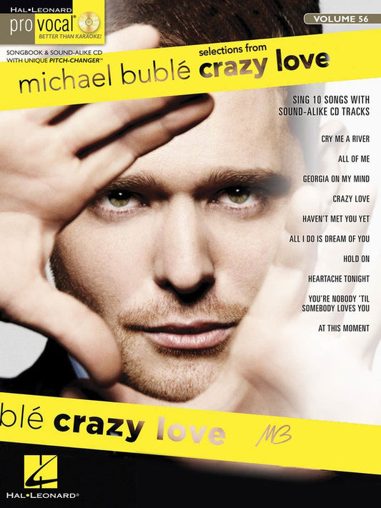 Crazy Love Pro Vocal Men V56 Bk/Cd