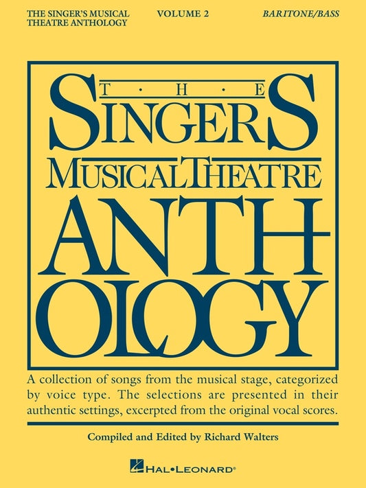Singers Musical Theatre Anth V2 Bar/Bass