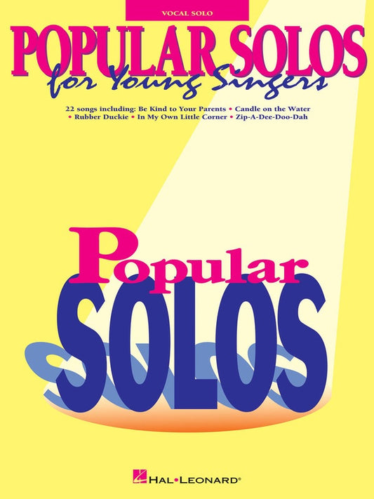 Popular Solos For Young Singers Bk Only