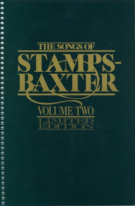 Songs Of Stamps Baxter Vol 2 (Spiral)