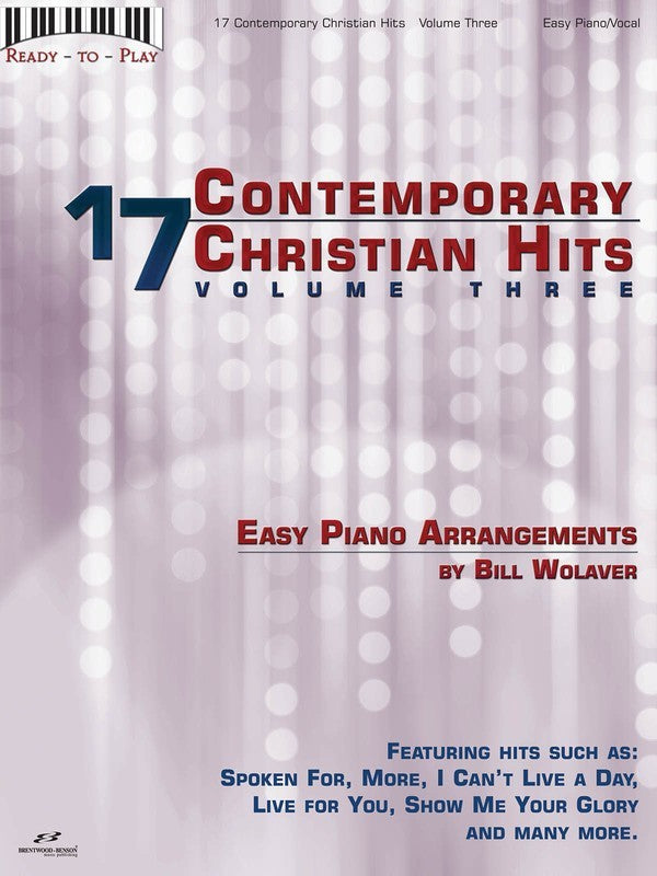17 Contemporary Christian Hits Volume 3 Book