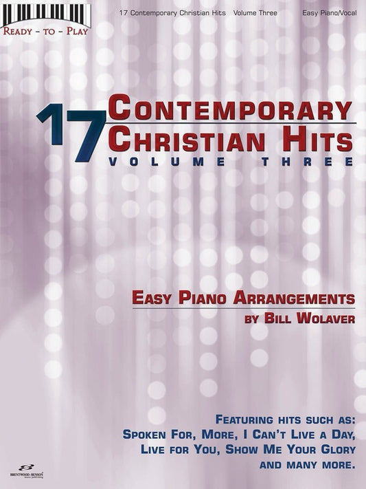 17 Contemporary Christian Hits Volume 3 Book