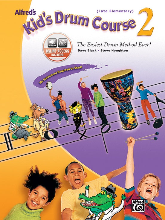 Alfred's Kids Drum Course 2 - Book/Ola