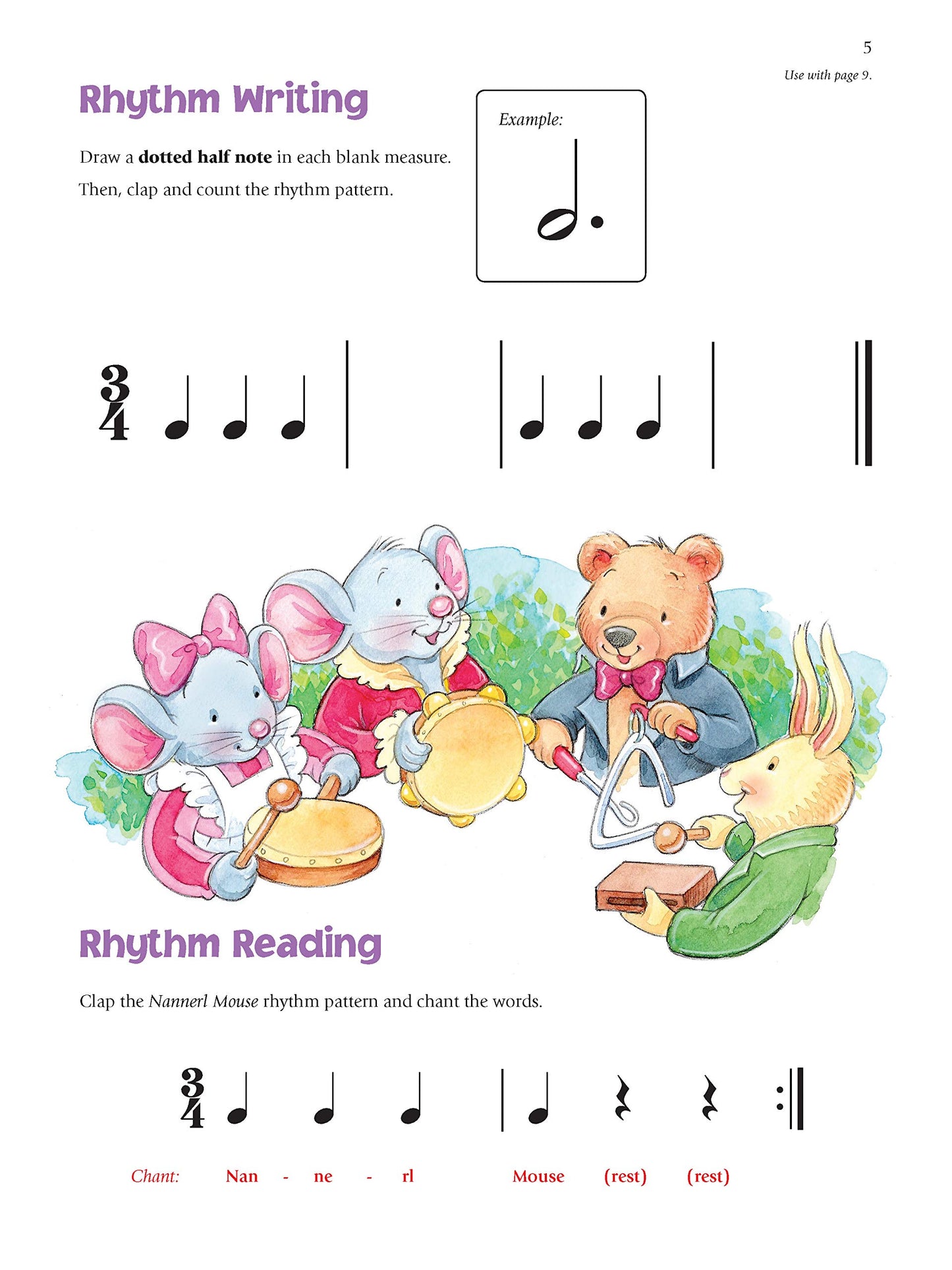 Alfred's Music For Little Mozarts - Rhythm Speller Book 3