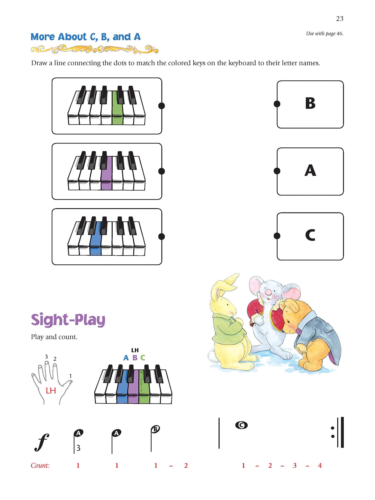 Alfred's Music For Little Mozarts - Notespeller & Sight-Play Book 1