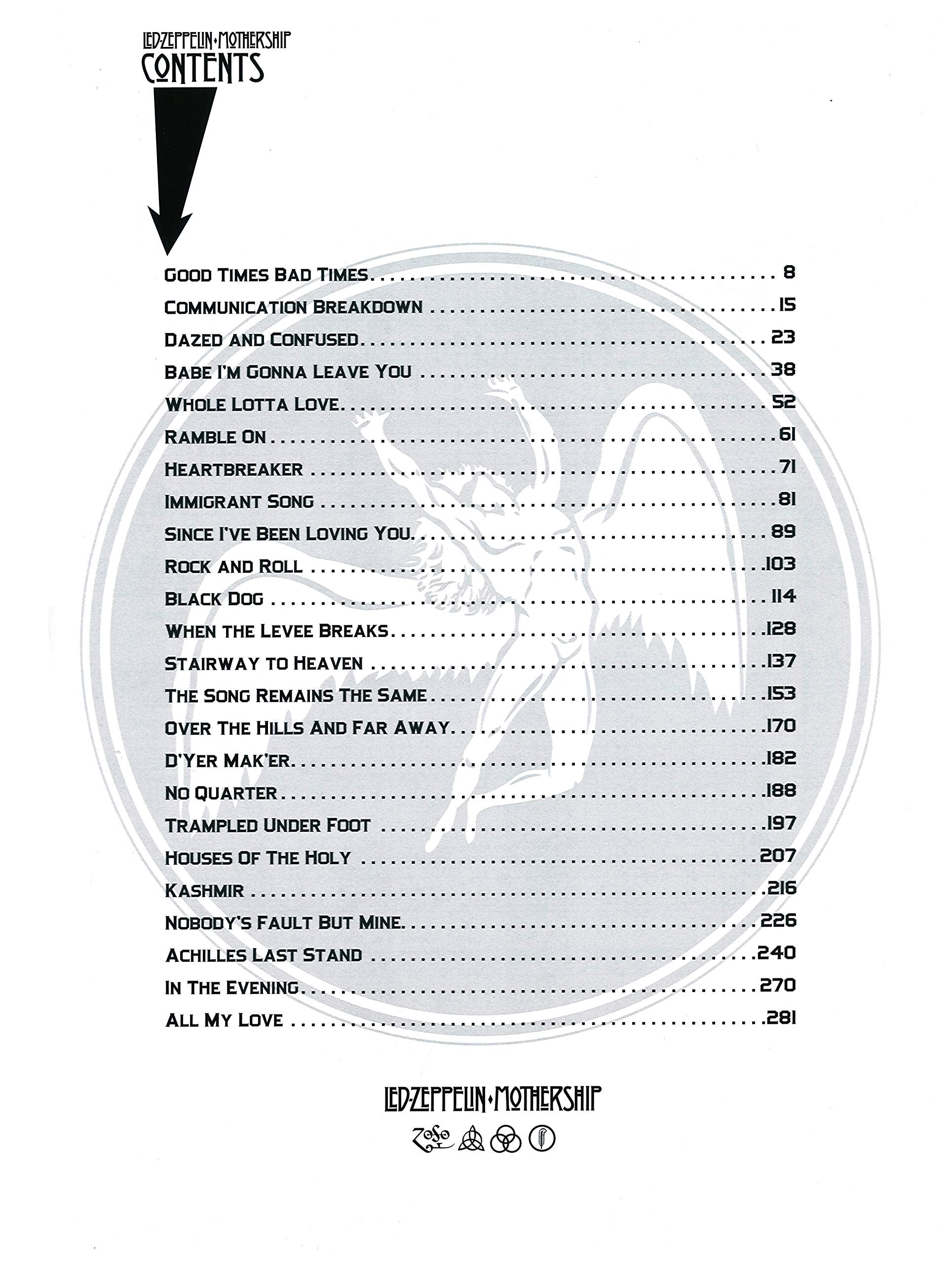 Led Zeppelin - Mothership Guitar Tab Book – Music2u.com.au