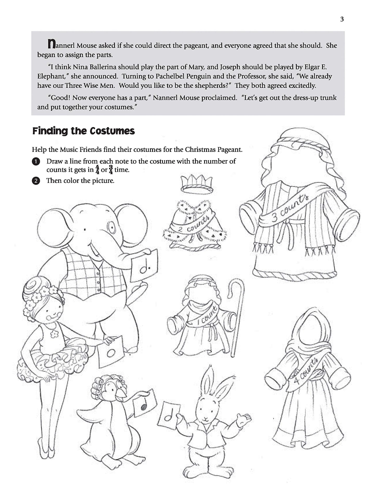 Alfred's Music For Little Mozarts - Christmas Fun Book 3