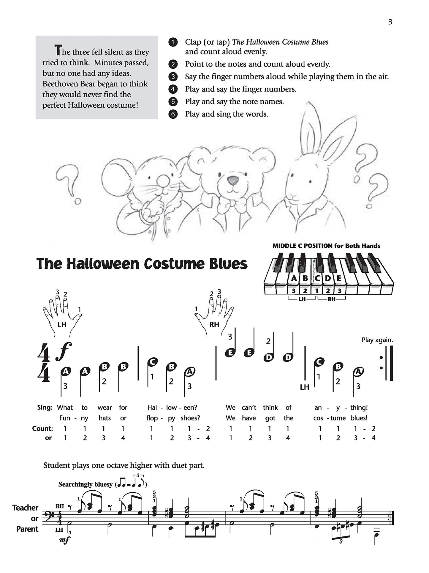 Alfred's Music For Little Mozarts -  Halloween Fun Book 2