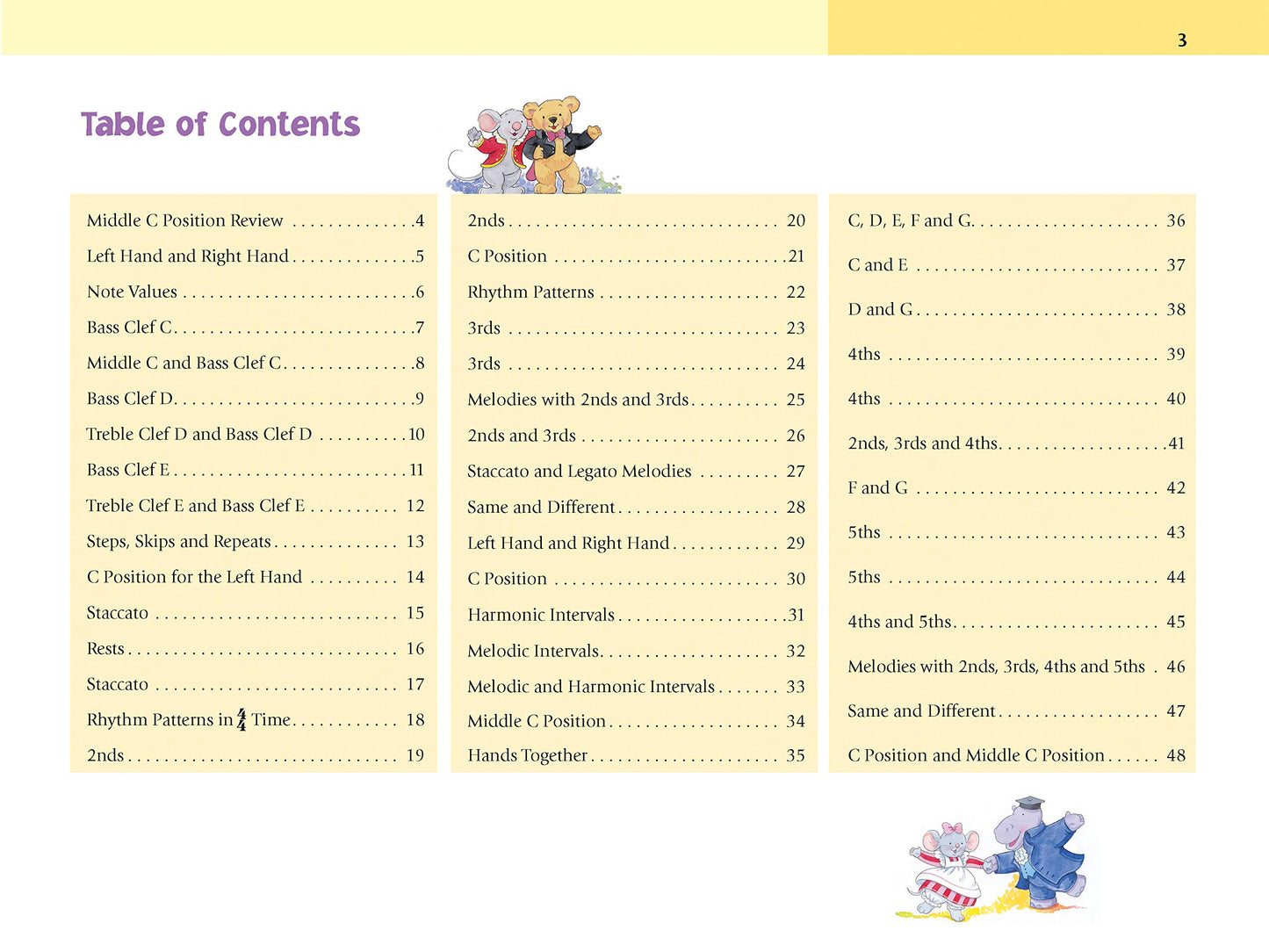 Alfred's Music For Little Mozarts - Music Workbook 3