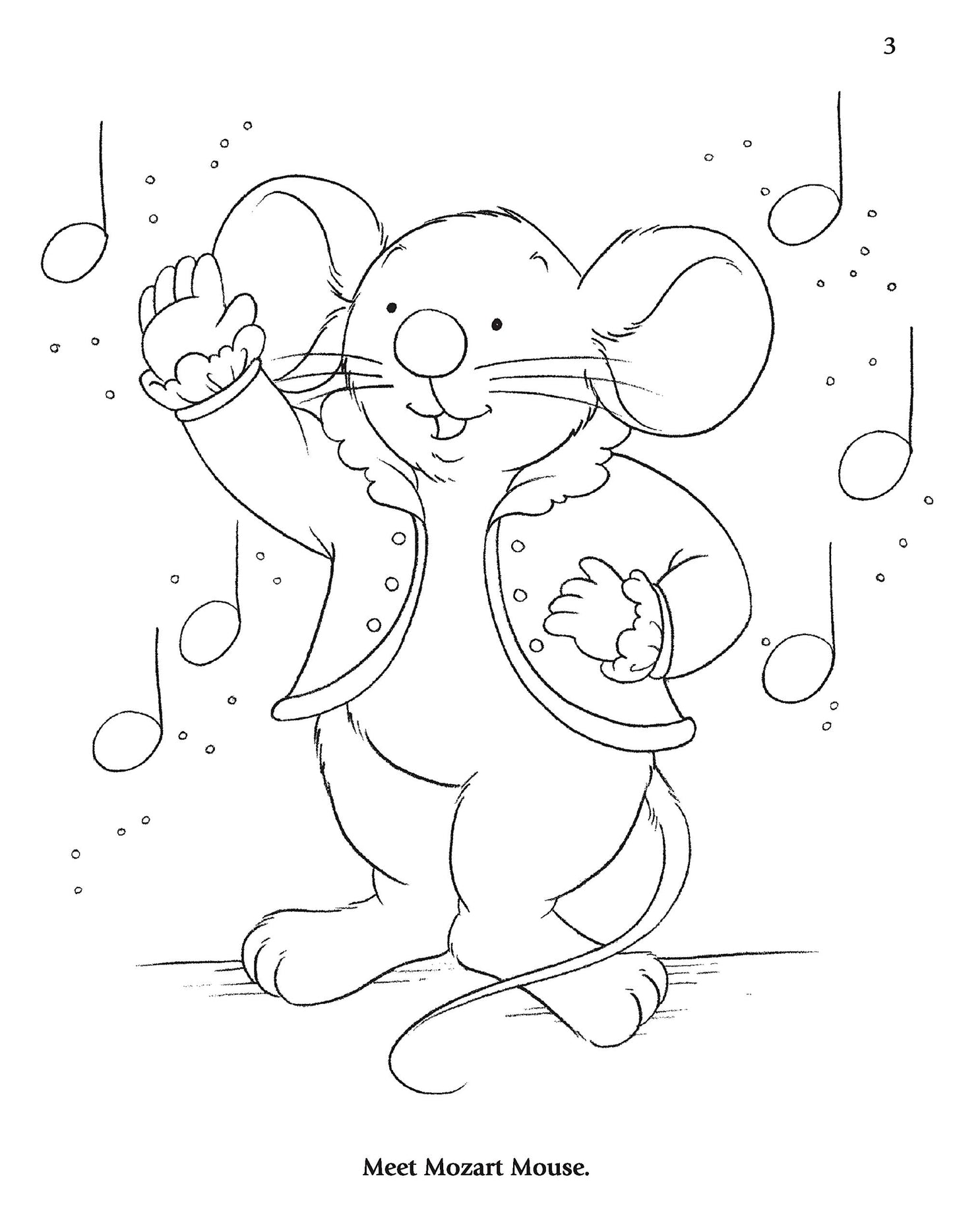 Alfred's Music For Little Mozarts - Colouring Book 1
