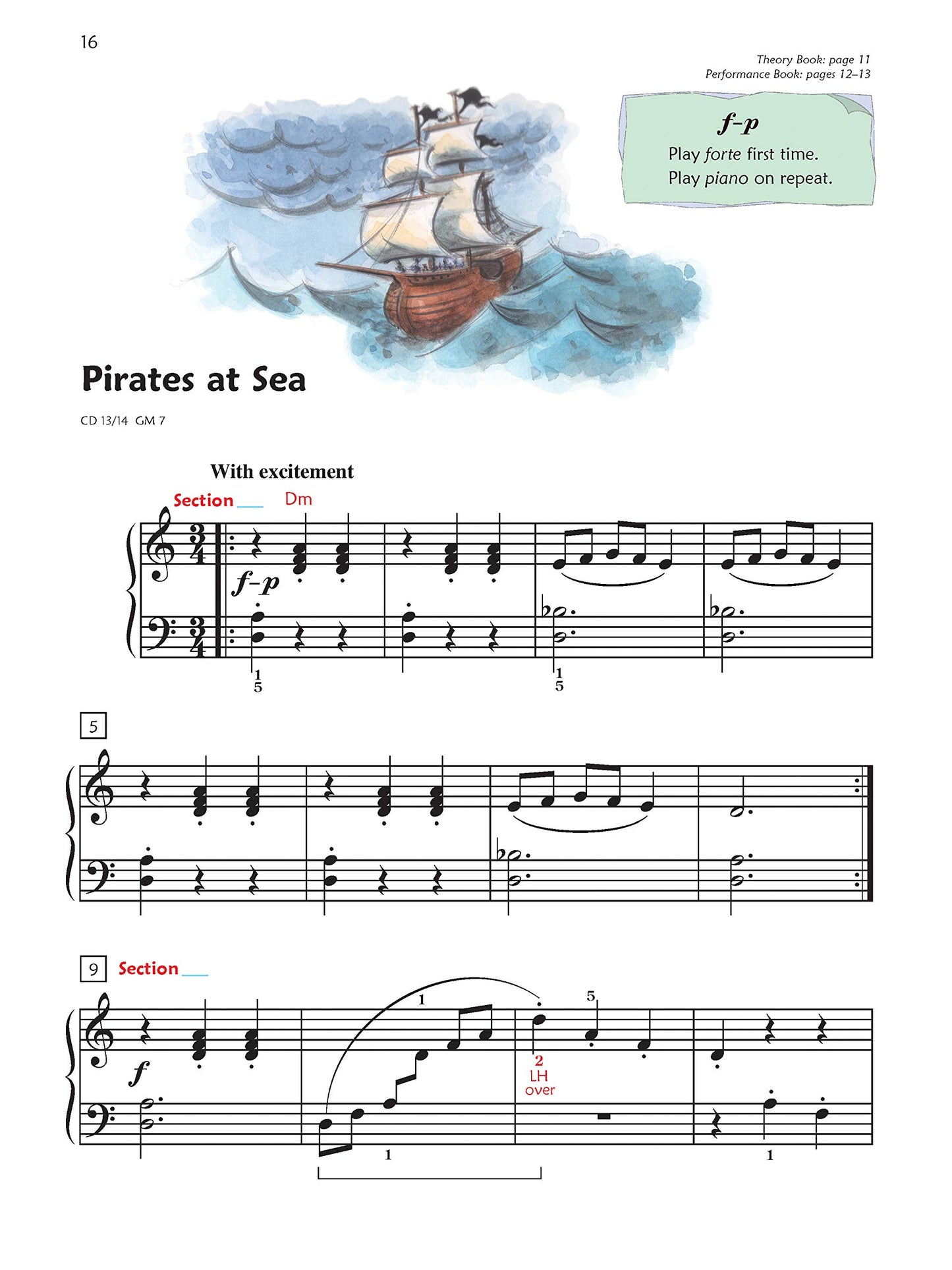 Alfred's Premier Piano Course Lesson Book 2B