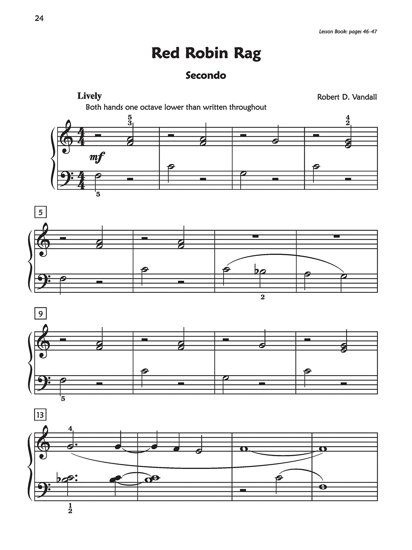 Alfred's Premier Piano Course, Duets 1B Book