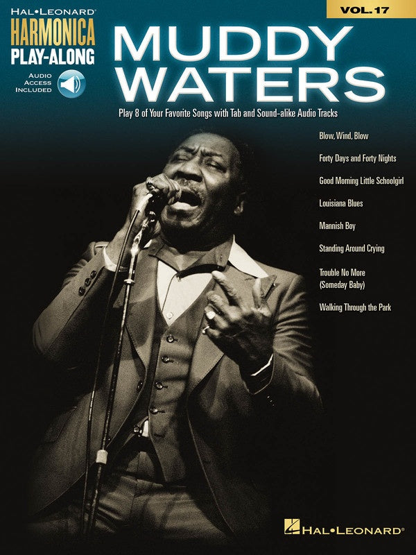 Muddy Waters Harmonica Playalong V17 Bk/Ola