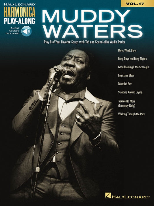 Muddy Waters Harmonica Playalong V17 Bk/Ola