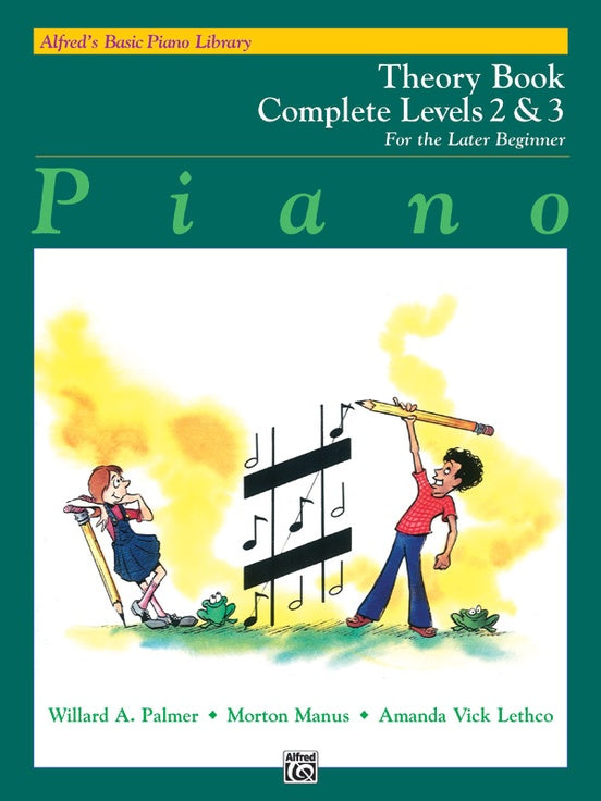 Alfred's Basic Piano Library - Theory Book Complete Level 2 & 3