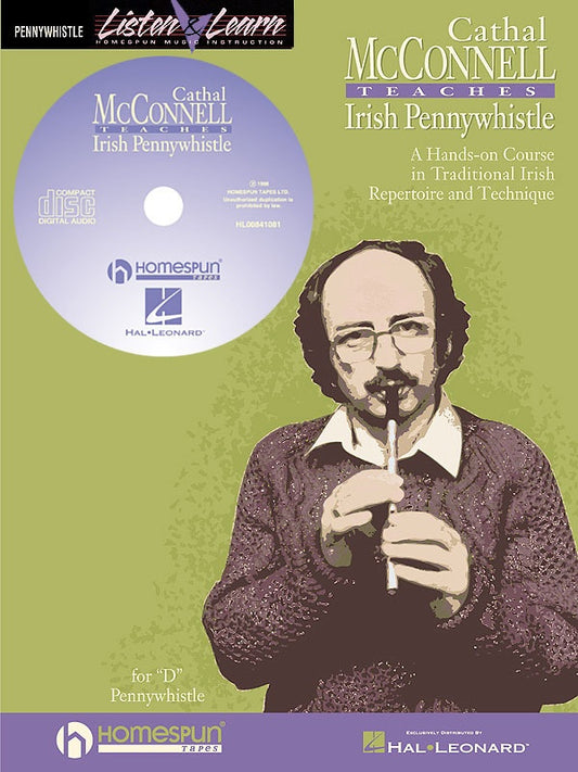 Cathal Mcconnell Teaches Pennywhistle Bk/Cd