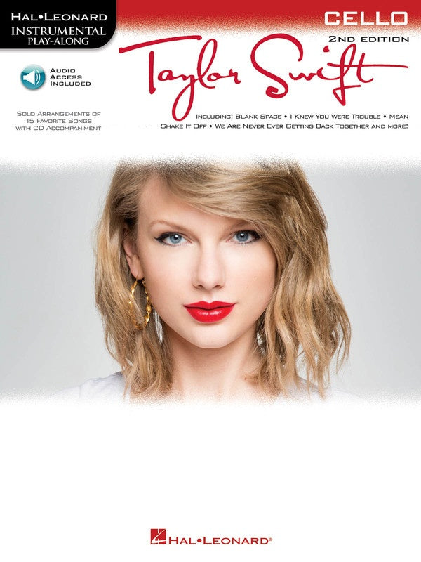 Taylor Swift - Cello Play Along Book/Ola (2nd Edition)