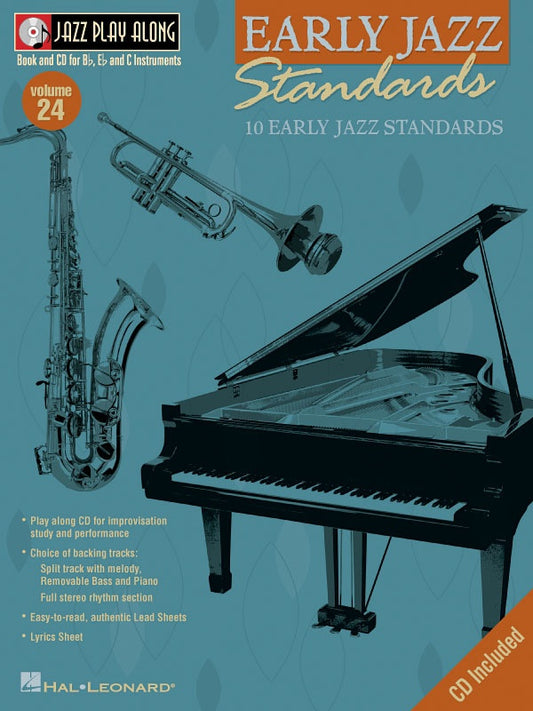 Early Jazz Standards - Jazz Play Along Volume 24 Book/Cd