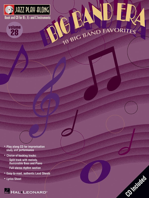 Big Band Era - Jazz Play Along Volume 28 Book/Cd