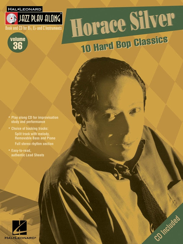 Horace Silver - Jazz Play Along Volume 36 Book/Cd