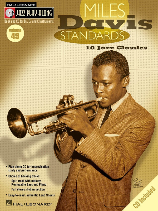 Miles Davis Jazz Play Along Bk/Cd V49