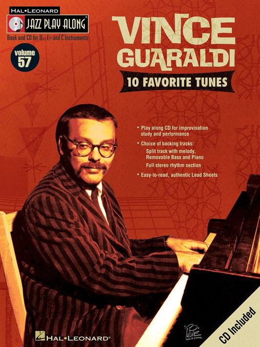 Vince Guaraldi - Jazz Play Along Volume 57 Book/Cd