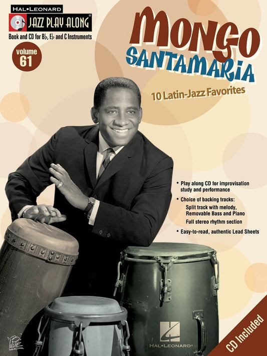 Mongo Santamaria - Jazz Play Along Volume 61 Book/Cd