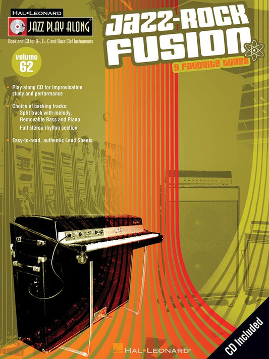 Jazz Rock Fusion - Jazz Play Along Volume 62 Book/Cd
