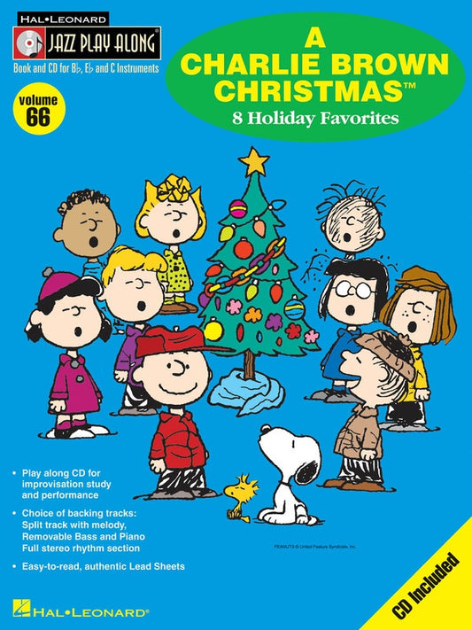 Charlie Brown Christmas - Jazz Play Along Volume 66 Book/Cd