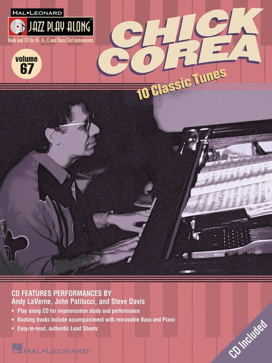 Chick Corea - Jazz Play Along Volume 67 Book/Cd