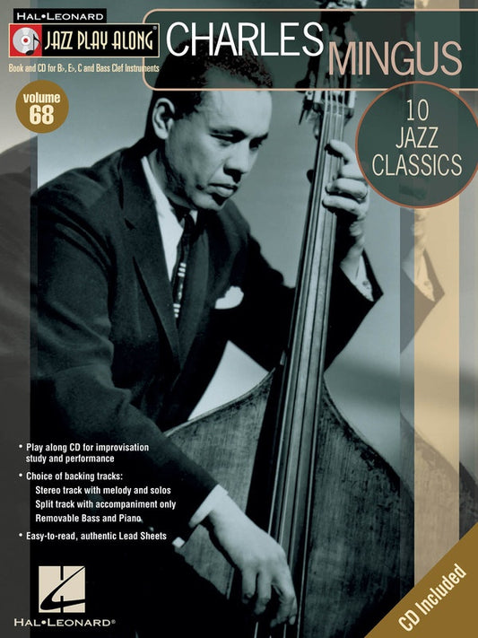 Charles Mingus - Jazz Play Along Volume 68 Book/Cd
