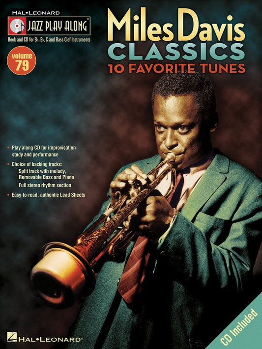 Miles Davis Classics - Jazz Play Along Volume 79 Book/Cd
