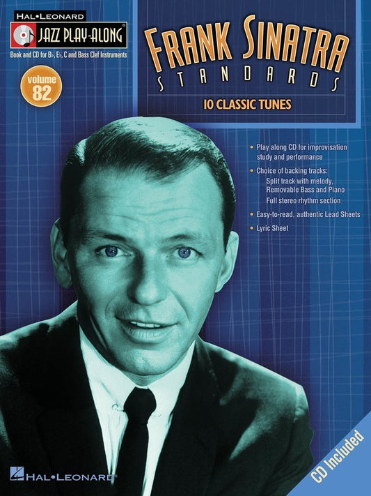 Sinatra Standards - Jazz Play Along Volume 82 Book/Cd