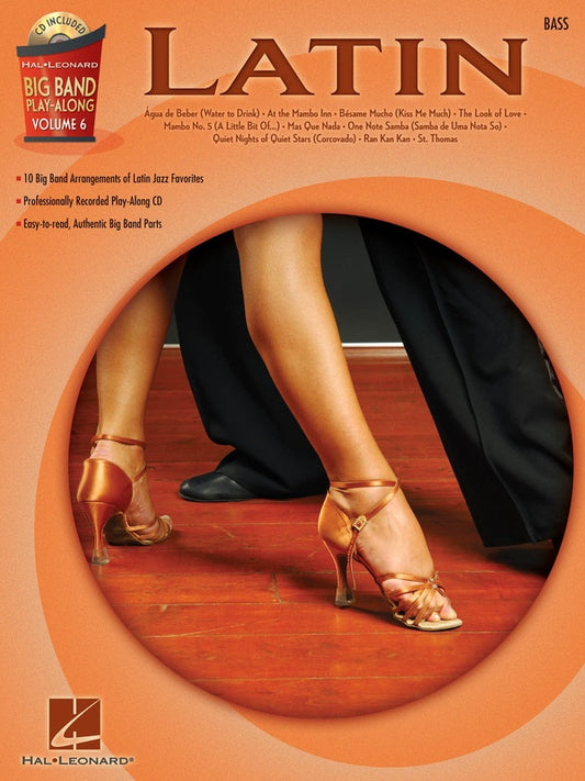 Big Band Play Along V6 Latin Bass Guitar Bk/Cd