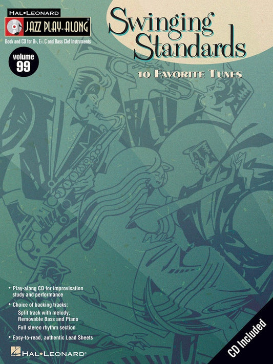 Swinging Standards - Jazz Play Along Volume 99 Book/Cd