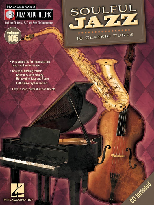 Soulful Jazz - Jazz Play Along Volume 105 Book/Cd