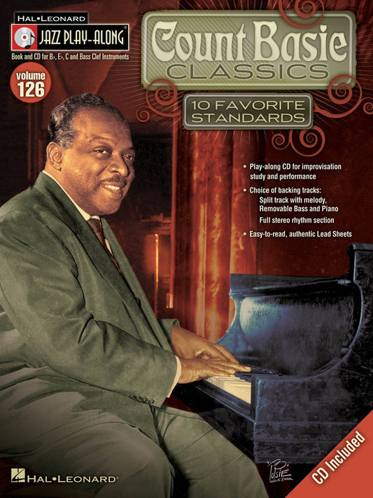 Count Basie Classics - Jazz Play Along Volume 126 Book/Cd