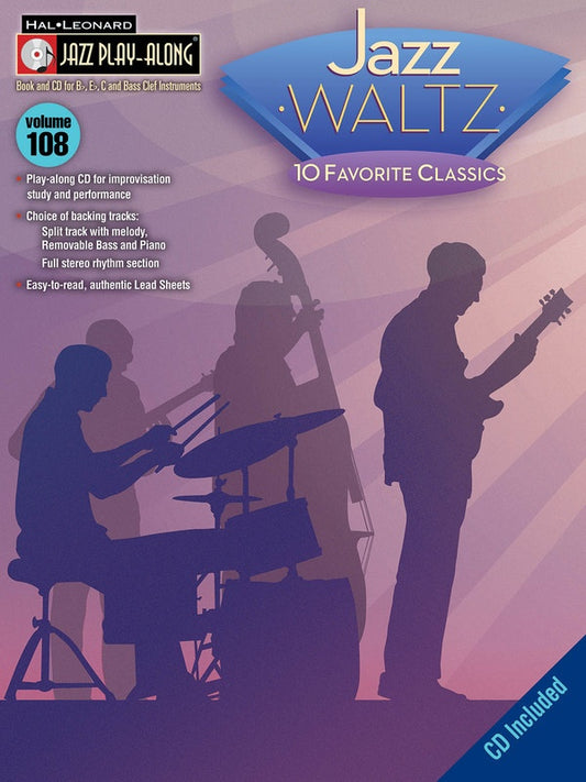 Jazz Waltz - Jazz Play Along Volume 108 Book/Cd