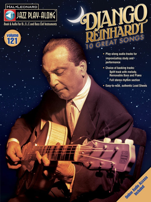 Django Reinhardt - Jazz Play Along Volume 121 Book/Ola