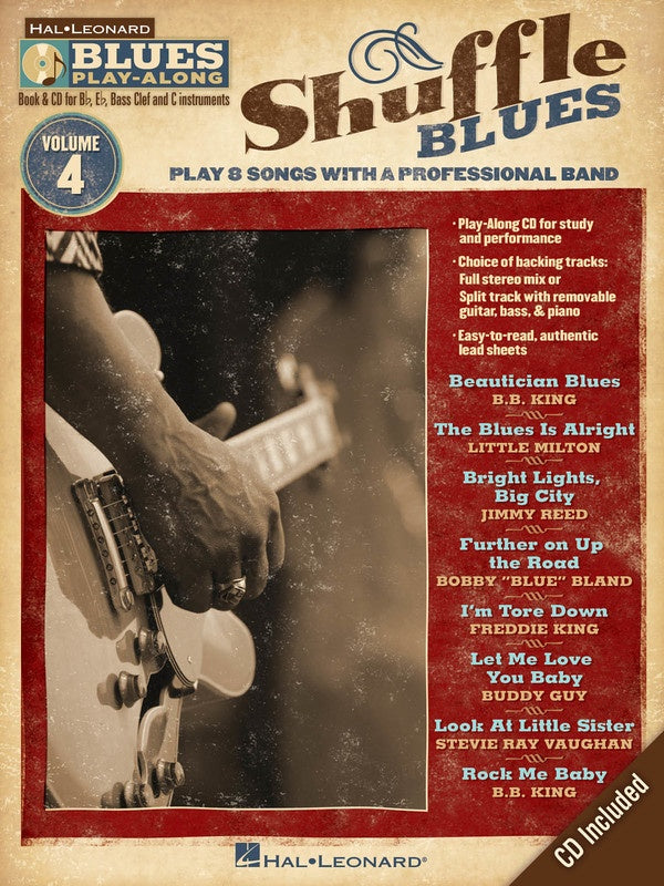 Shuffle Blues Play Along V4 Bk/Cd