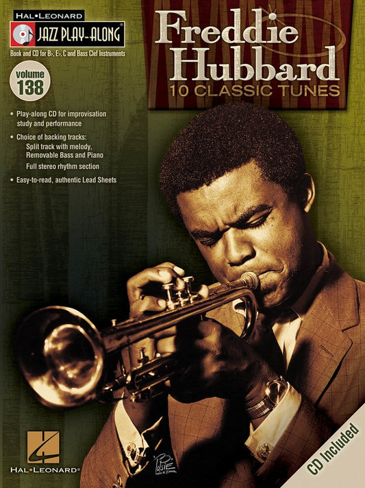 Freddie Hubbard - Jazz Play Along Volume 138 Book/Cd
