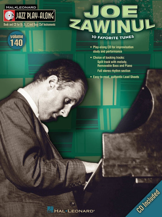 Joe Zawinul - Jazz Play Along Volume 140 Book/Cd