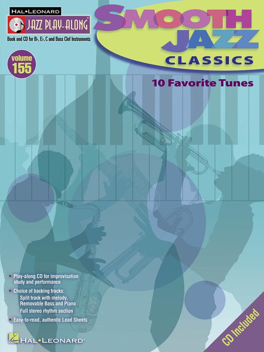Smooth Jazz Classics - Jazz Play Along Volume 155 Book/Cd