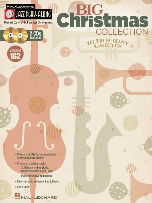 Big Christmas Collection - Jazz Play Along Book/2Cd