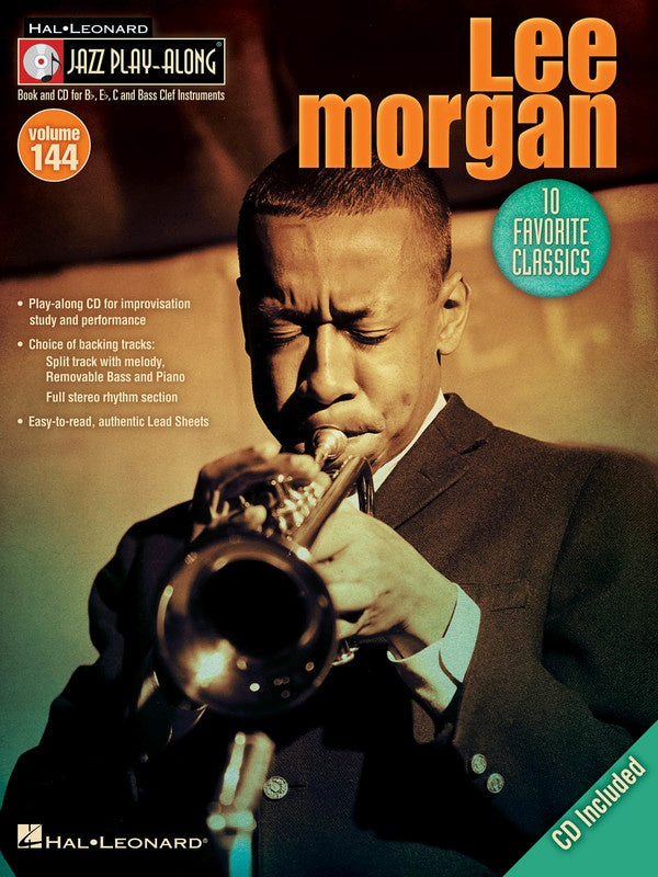 Lee Morgan - Jazz Play Along Volume 144 Book/Cd