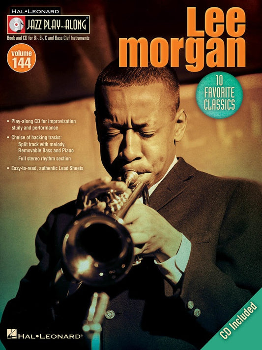 Lee Morgan - Jazz Play Along Volume 144 Book/Cd