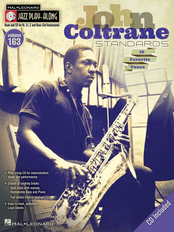 John Coltrane Standards - Jazz Play Along Volume Book/Cd
