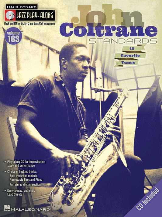 John Coltrane Standards - Jazz Play Along Volume Book/Cd