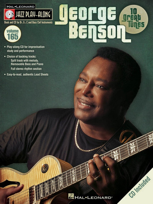 George Benson - Jazz Play Along Volume 165 Book/Cd